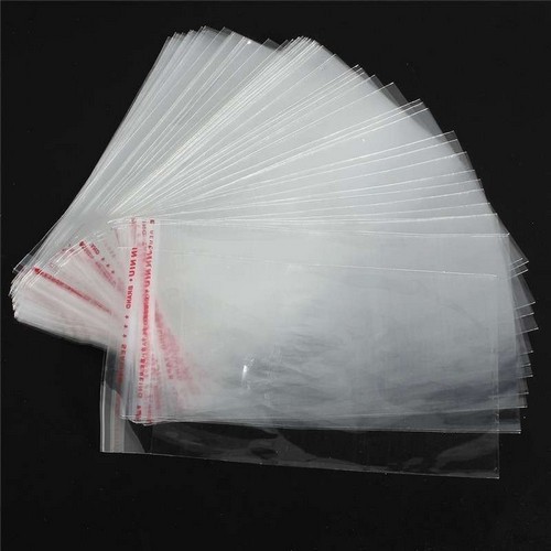 envelope plástico transparente auto adesivo