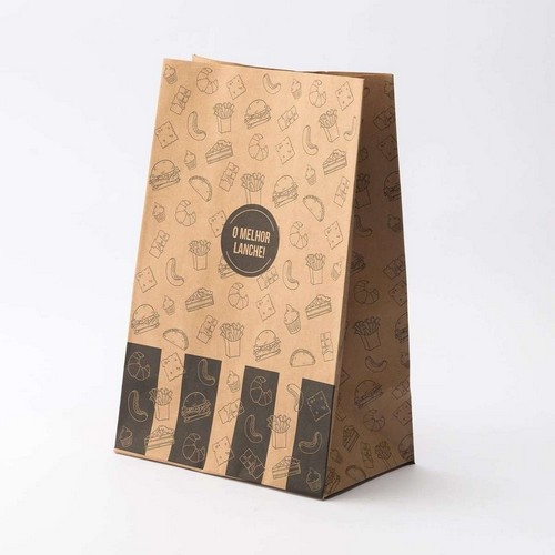 saco de papel kraft