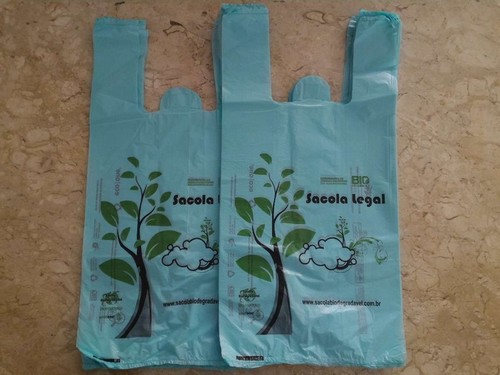 sacola biodegradável