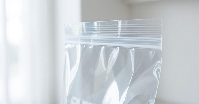Saco Adesivado Transparente com Aba Cromus