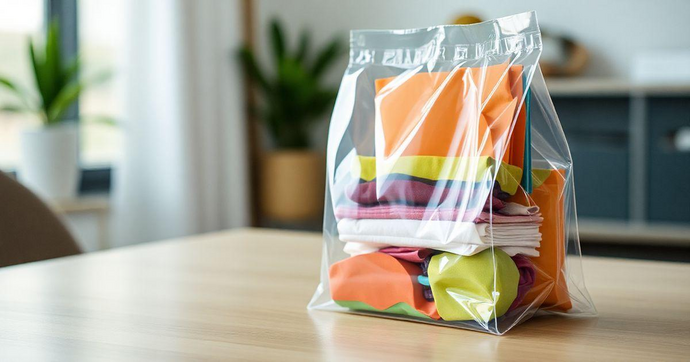 Saco Adesivado Transparente Cromus: Praticidade e Estilo
