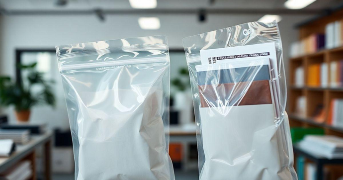 Saco com Aba Adesiva Transparente: Praticidade e Versatilidade