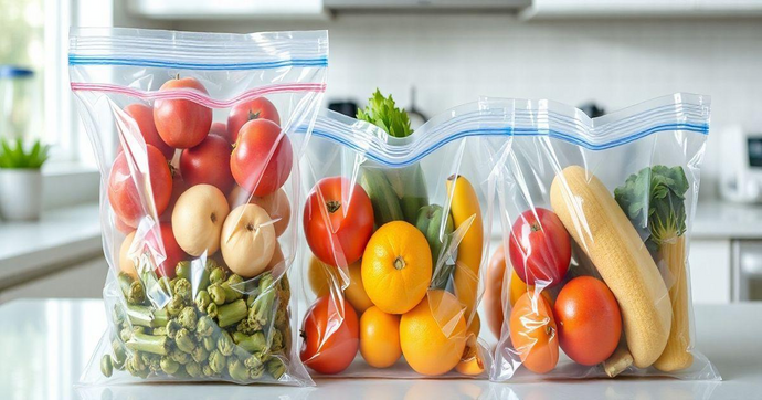 Saco plástico transparente para alimentos: 7 vantagens essenciais