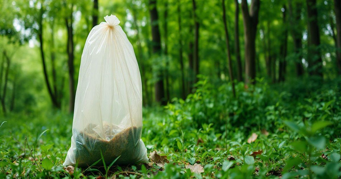 Saco de lixo biodegradável como solução sustentável para o meio ambiente