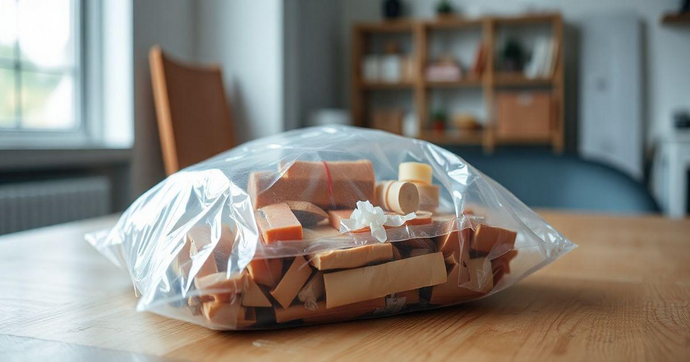 Saco Plástico com Fita Adesiva: Praticidade e Versatilidade