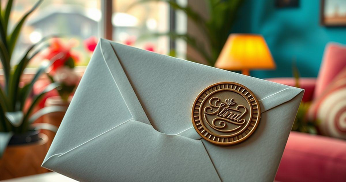 Envelope com lacre adesivo: Praticidade e Estilo