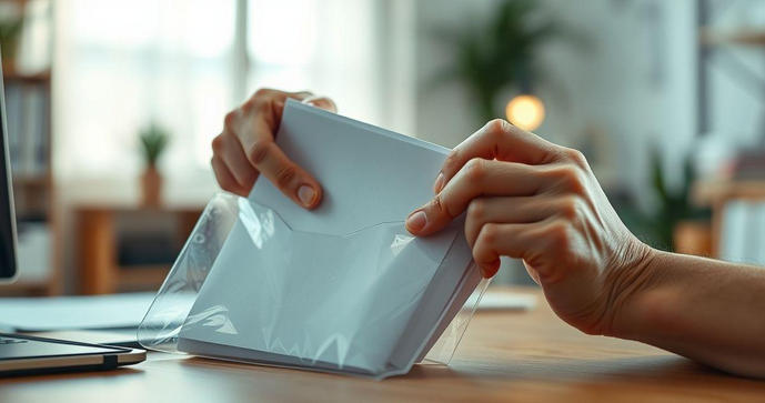 Envelope Plástico Adesivado: Praticidade e Proteção