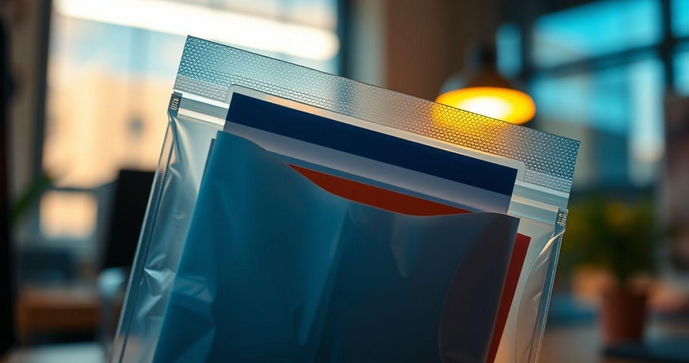 Envelope Plástico com Aba Adesiva: Praticidade e Versatilidade