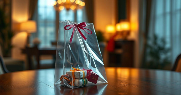 Saco Transparente para Presente: A Escolha Ideal para Embalagens Elegantes