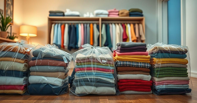 Sacos Plásticos para Embalar Roupas: Praticidade e Proteção