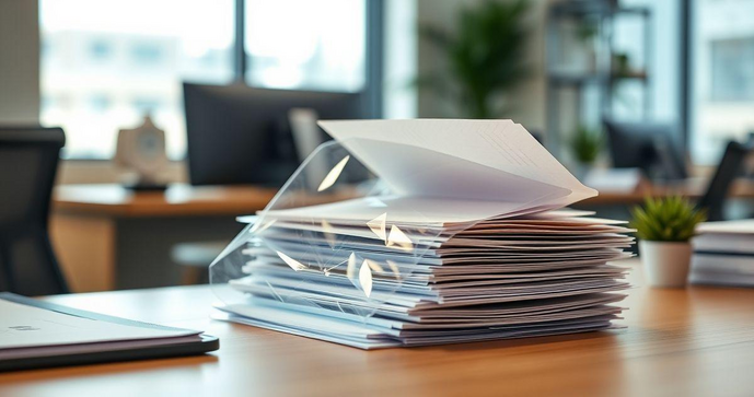 Envelope Plástico Transparente Auto Adesivo é a Solução Prática para Organizar e Proteger Seus Documentos