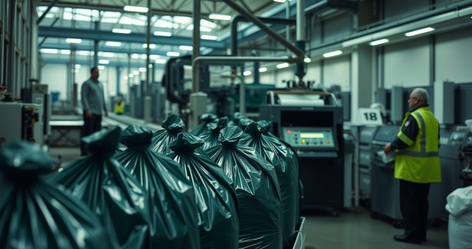 Como escolher a melhor fábrica de saco de lixo para o seu negócio