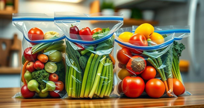 Saco ziplock para alimentos é a solução prática e segura para conservar seus alimentos frescos