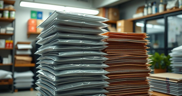 Sacos adesivados são a solução ideal para embalagem e organização do seu negócio