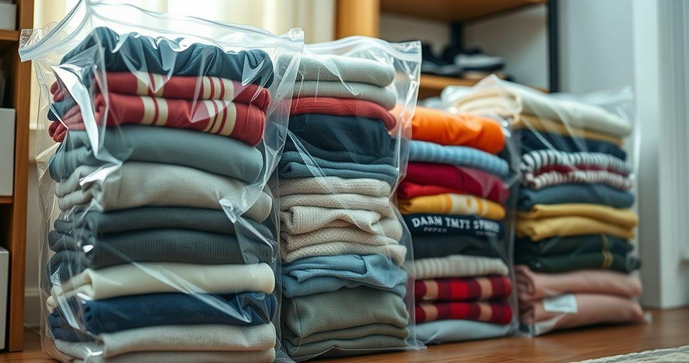 Como Escolher Sacos Plásticos para Embalar Roupas de Forma Eficiente