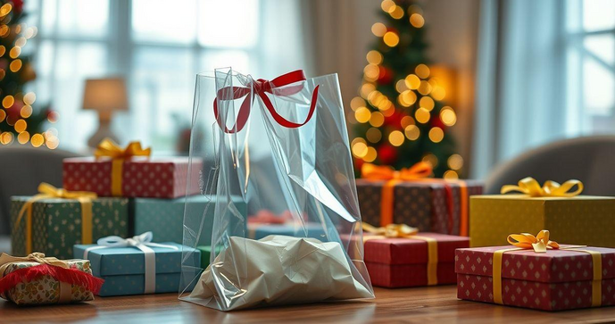 Descubra o Saco Transparente para Presente Ideal para Sua Ocasião