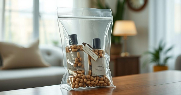 Saco Adesivado Transparente Cromus: A Solução Prática para Embalagens Elegantes