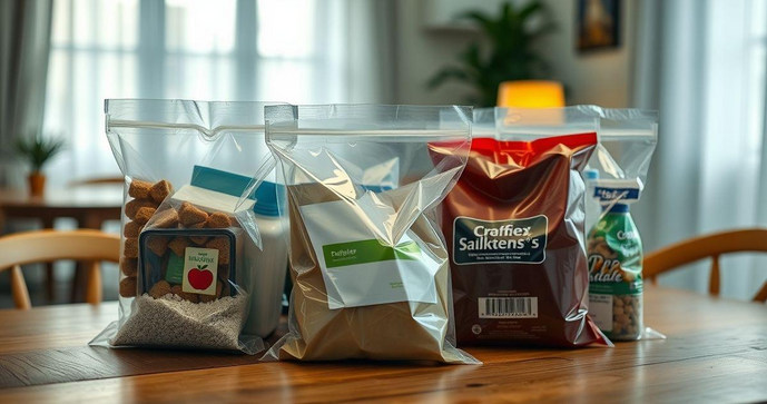 Sacos plásticos adesivados para embalagens seguras e eficazes